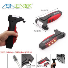 BT-4861 Torch Hammer Knife Multifunction LED Torch Lampe de poche